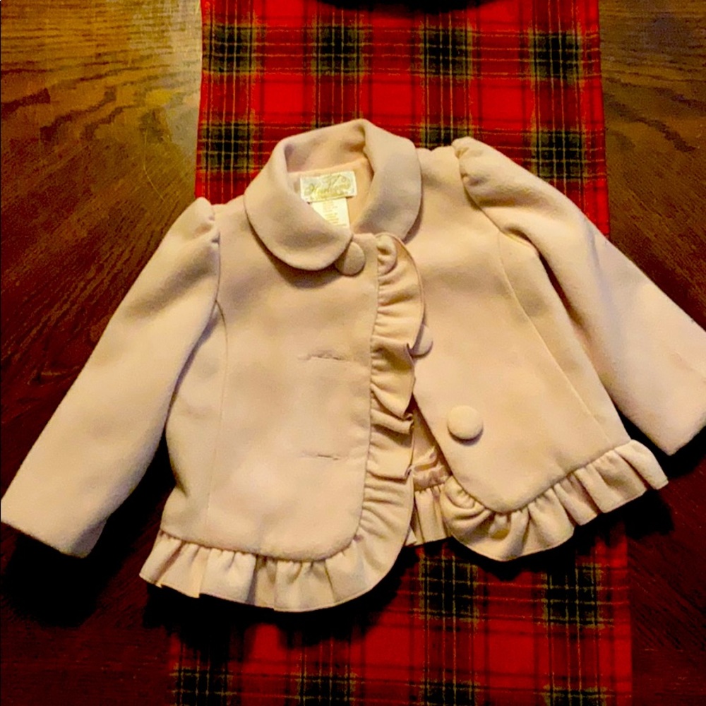Dusty Pink Coat 12 Month